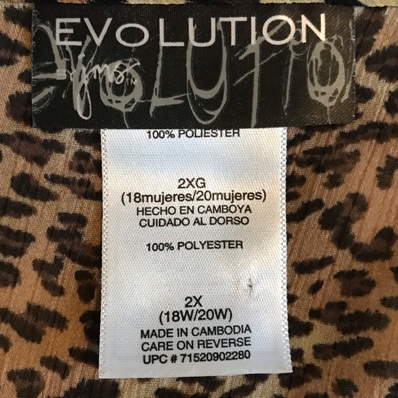 🐆Print Cool Steampunk Top - Picture 4 of 7